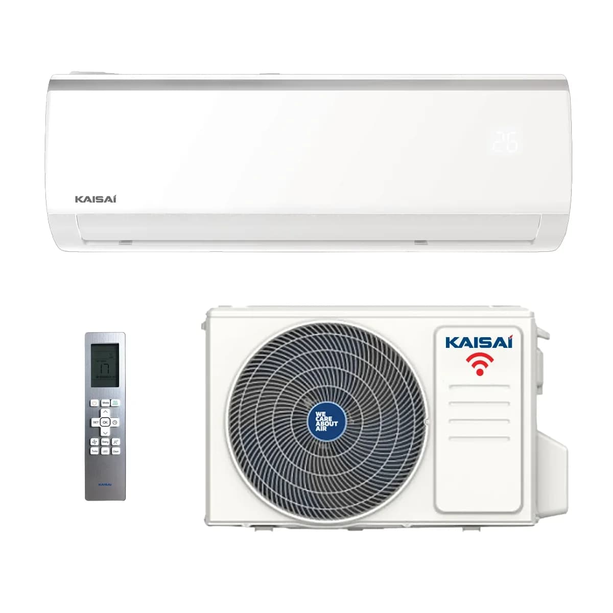 SET Klimatizácia nástenná KAISAI FLY 3,5 kW – kompletný set 3,5 kW, energetická trieda A++ - foto 1