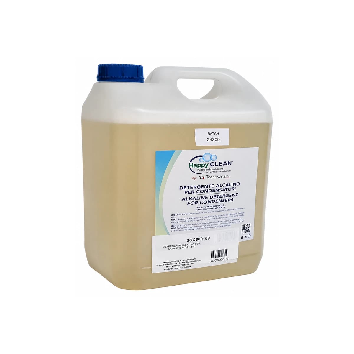 Tecnosystemi Happy Clean 5 l – alkalický čistič kondenzátorov