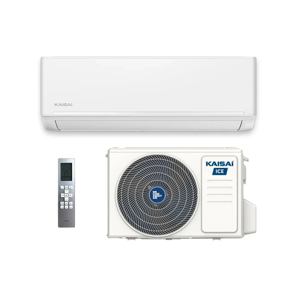 SET Klimatizácia nástenná KAISAI ICE WHITE 3,5 kW – kompletný set 3,5 kW, energetická trieda A+++ - foto 1