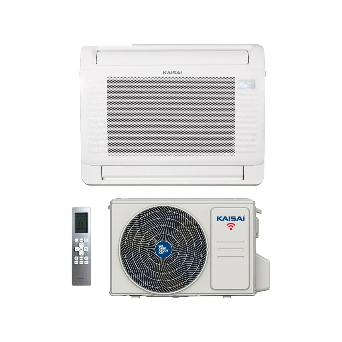 SET Klimatizácia parapetná KAISAI CONSOLE 3,5 kW – kompletný set 3,5 kW, energetická trieda A++ - foto 1