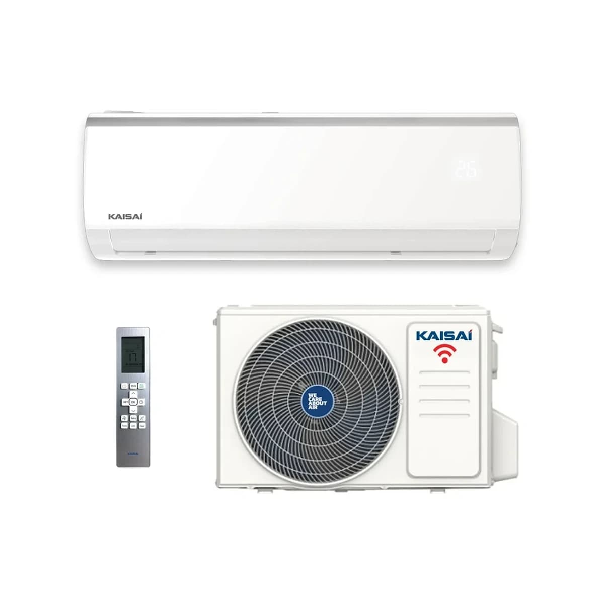 SET Klimatizácia nástenná KAISAI FLY 7,0 kW – kompletný set 7,0 kW, energetická trieda A++ - foto 1