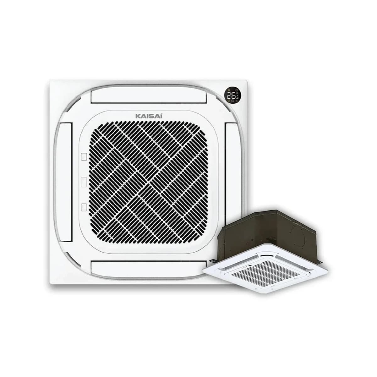 Klimatizácia kazetová stropná KAISAI Compact - vnút. Jednotka 3,5 kW – vnútorná jednotka 3,5 kW, energetická trieda A++ - foto 1