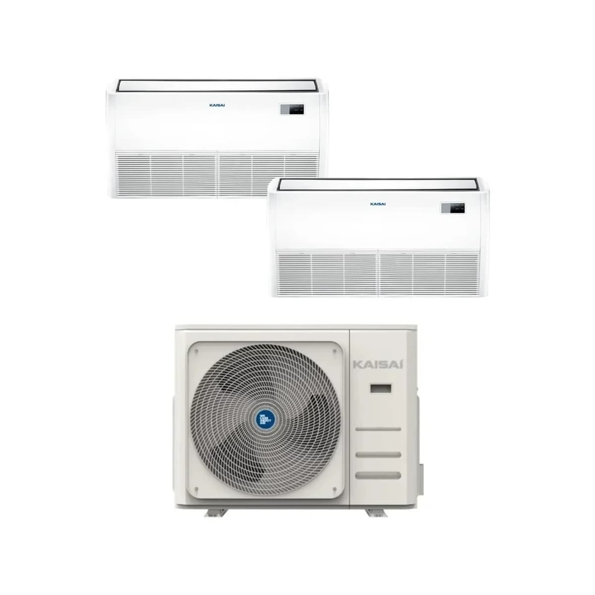 SET Klimatizácia parapetná KAISAI 2 x KUE-18HRG32X 10,6 kW Twin – kompletný set 10,6 kW, energetická trieda A++