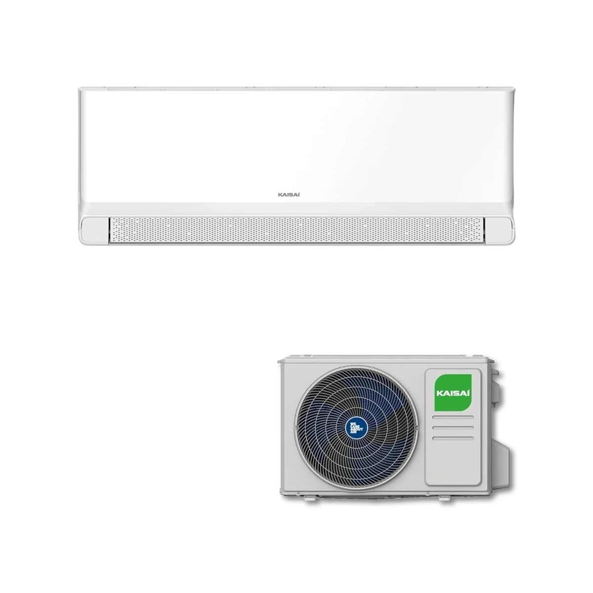 SET Klimatizácia nástenná KAISAI GEO+ 2,7 kW White Breezeless – kompletný set 2,7 kW, energetická trieda A+++ - foto 1