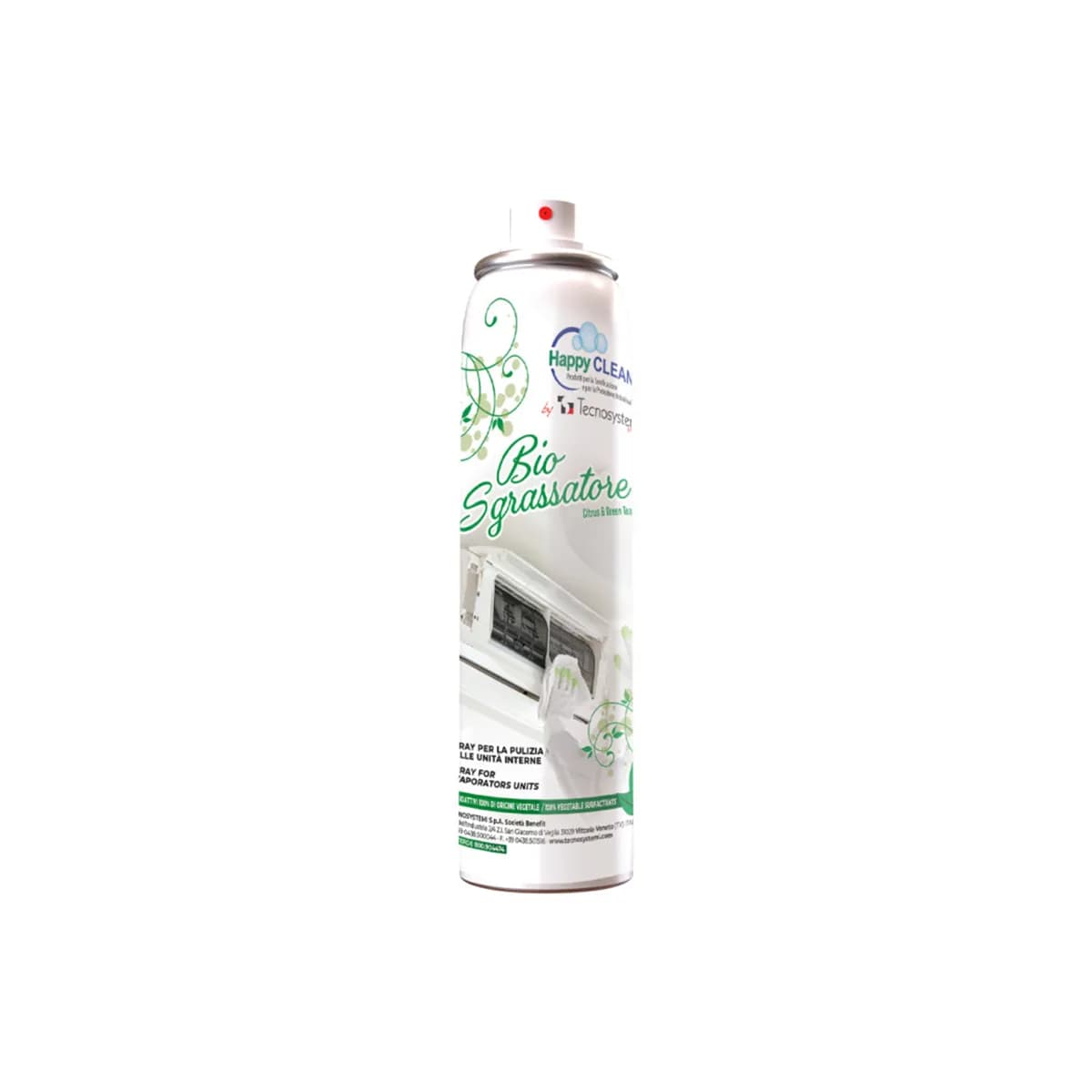 Sprej čistiaci bio sprej na vnútorné jednotky, vôňou citrón a zelený čaj 250ml