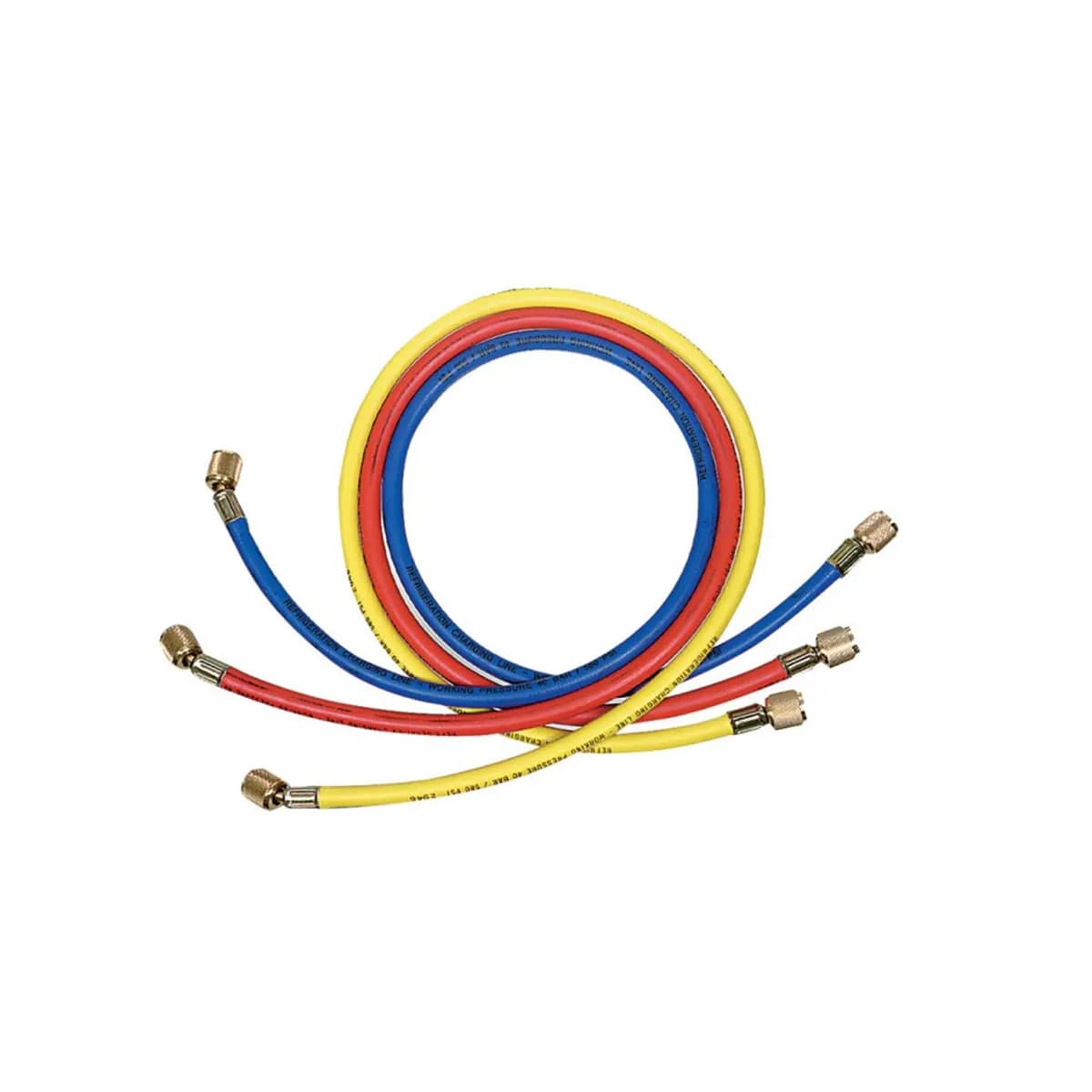 Sada 3-servisných hadíc 3000mm pre chladivá R410a, ž.-1/4x1/4, č.,m.-1/4-5/16