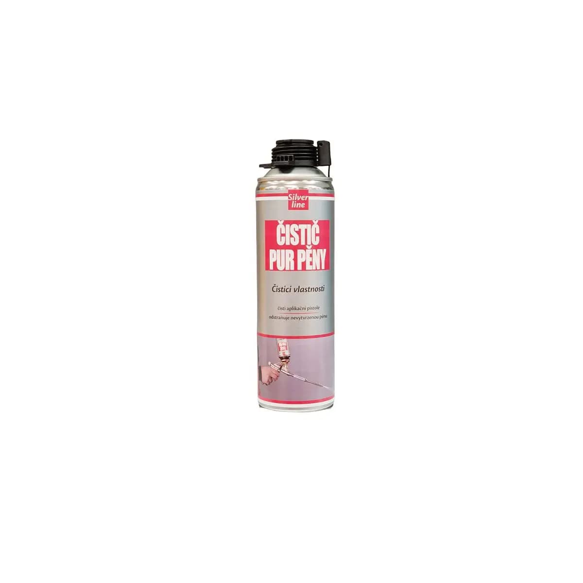 Čistič polyuretánovej peny 500 ml SILVER line