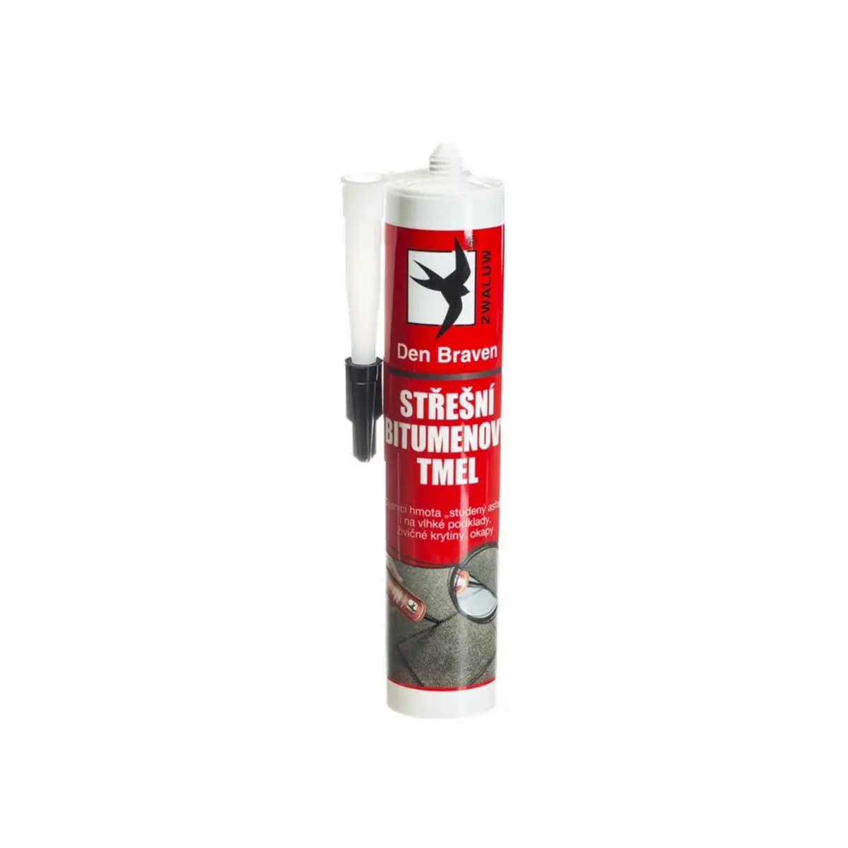 Čierny strešný bitúmenový tmel 310 ml