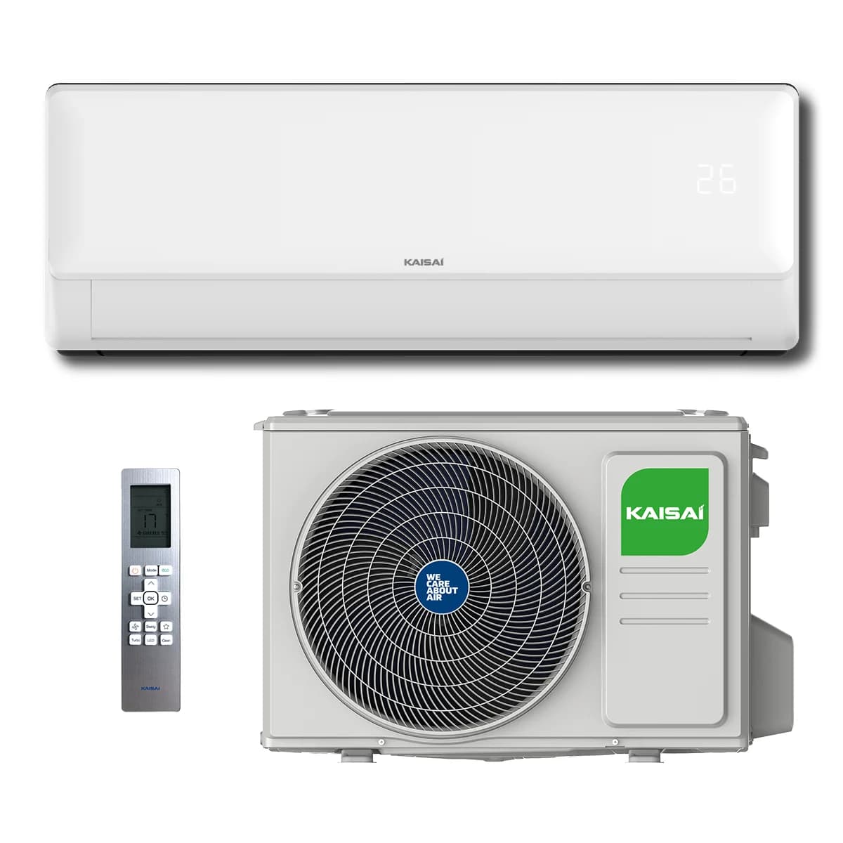 SET Klimatizácia nástenná KAISAI FLY+ 5,2 kW – kompletný set